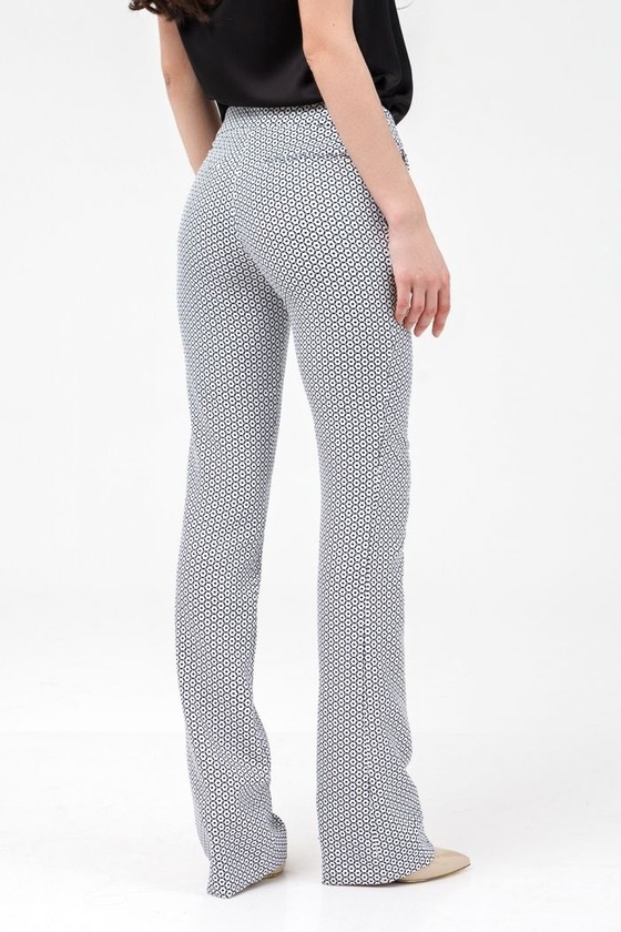 Расклешенные брюки в принте 2 - интернет-магазин Natali Bolgar