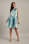 Платье А-силуэта с тропическим принтом 6 - интернет-магазин Natali Bolgar