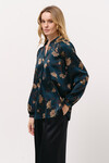 Блуза у квітковий принт зі штучного шовку 5 - интернет-магазин Natali Bolgar