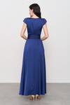 Сукня максі сапфірового кольору 1 - интернет-магазин Natali Bolgar