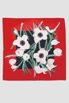 Шелковый платок в цветочном принте 2 - интернет-магазин Natali Bolgar