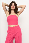 Укорочене бюстьє рожевого кольору 2 - интернет-магазин Natali Bolgar