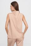 Блуза бежевого цвета 2 - интернет-магазин Natali Bolgar