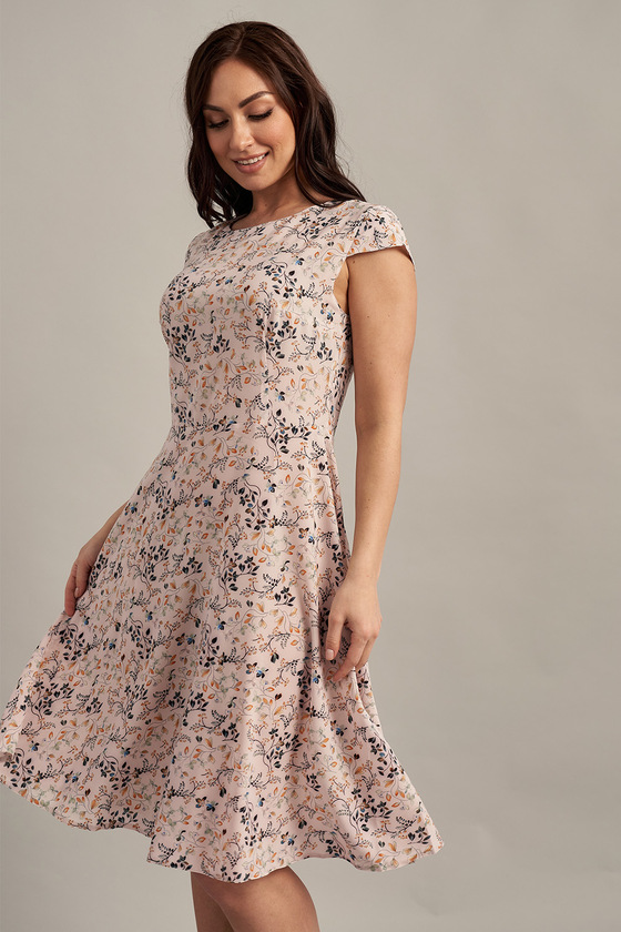 Платье миди с цветочным принтом 5 - интернет-магазин Natali Bolgar