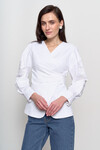 Сорочка з льону з акцентною вишивкою 1 - интернет-магазин Natali Bolgar
