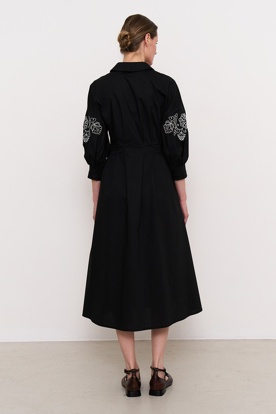 Сукня з вишивкою з бавовни 4 - интернет-магазин Natali Bolgar