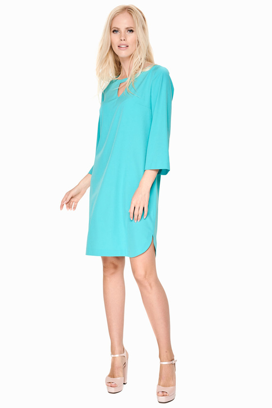 Платье голубого цвета - интернет-магазин Natali Bolgar
