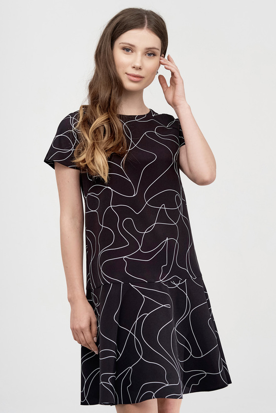 Платье с воланом 1 - интернет-магазин Natali Bolgar