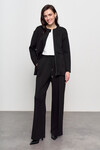 Трикотажна куртка чорного кольору 2 - интернет-магазин Natali Bolgar
