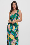 Платье в тропическом принте 1 - интернет-магазин Natali Bolgar