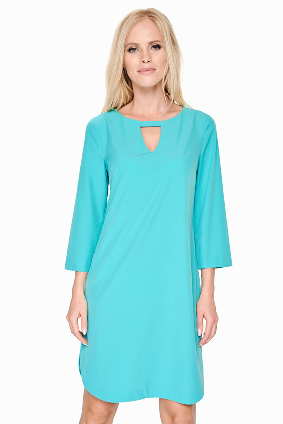 Платье голубого цвета 1 - интернет-магазин Natali Bolgar