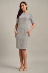 Платье-футляр серого цвета  4 - интернет-магазин Natali Bolgar