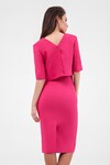 Короткая блуза розового цвета 1 - интернет-магазин Natali Bolgar