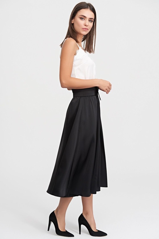 Расклешенная юбка длины миди - интернет-магазин Natali Bolgar