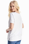 Белая футболка с лимонами 1 - интернет-магазин Natali Bolgar