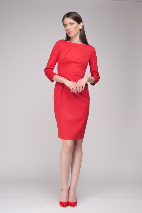 Платье красного цвета 2 - интернет-магазин Natali Bolgar