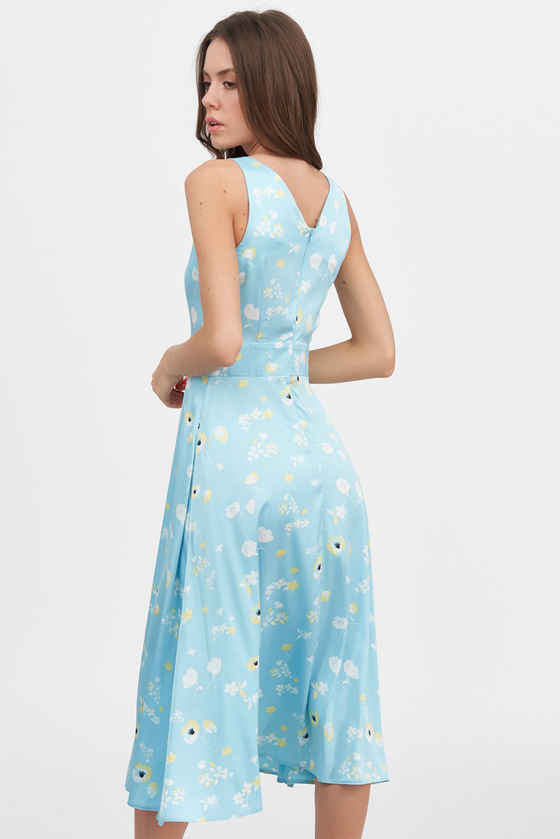 Платье миди в цветочном принте 4 - интернет-магазин Natali Bolgar