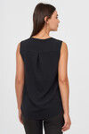 Блуза черного цвета  1 - интернет-магазин Natali Bolgar
