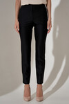 Класичні штани чорного кольору із кишенями 1 - интернет-магазин Natali Bolgar