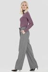 Широкие брюки с текстильным поясом 4 - интернет-магазин Natali Bolgar