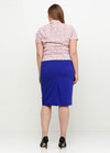 Прямая юбка темно-синего цвета 1 - интернет-магазин Natali Bolgar