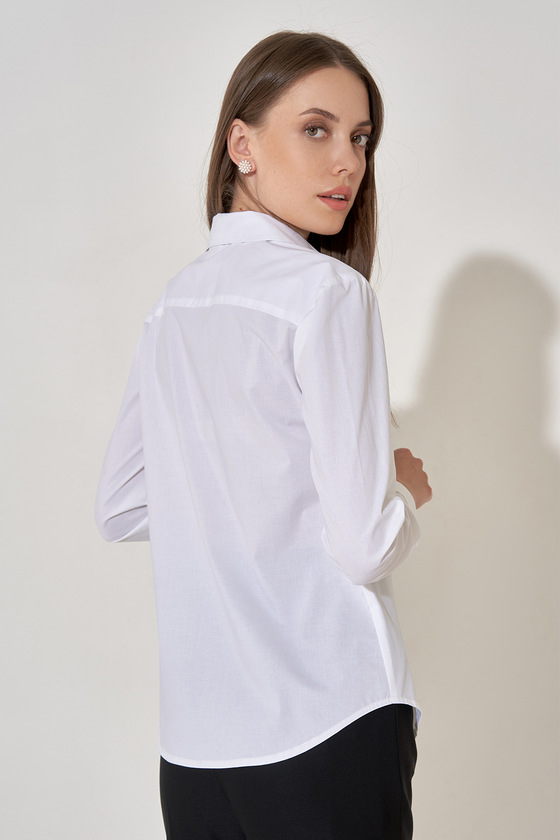 Классическая белая рубашка 1 - интернет-магазин Natali Bolgar