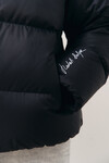 Чорна куртка з авторським логотипом 3 - интернет-магазин Natali Bolgar