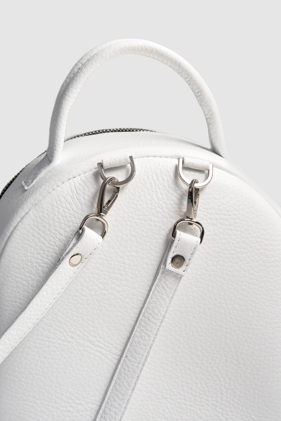 Рюкзак белого цвета 4 - интернет-магазин Natali Bolgar