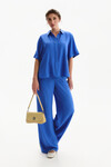 Electric Blue Palazzo Pants 3 - интернет-магазин Natali Bolgar