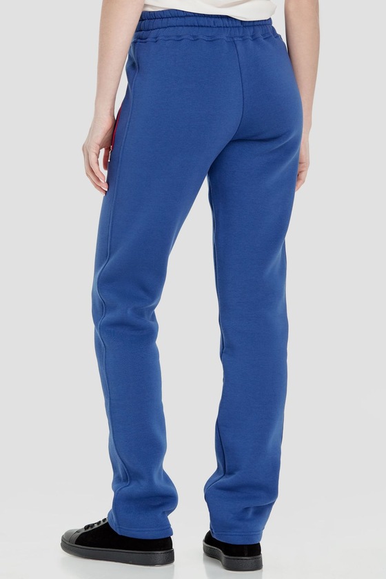 Спортивные брюки синего цвета 3 - интернет-магазин Natali Bolgar