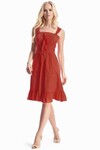Красное платье в горох  2 - интернет-магазин Natali Bolgar