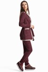 Трикотажные брюки винного цвета - интернет-магазин Natali Bolgar