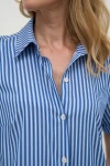 Смугаста сукня-сорочка  4 - интернет-магазин Natali Bolgar